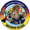 Logo of the association Amicale des sapeurs pompiers de Migron-Burie